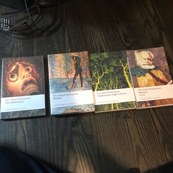 7 Oxford Shakespeare books - bundle - Picture 2 of 4